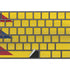 Colombia Soccer Flag Magic Keyboard with Numeric Keypad Skin